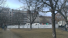 Megérkezett a látványosság Budapestre