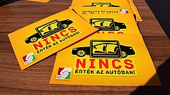 Figyelmeztette az autósokat a rendőrség
