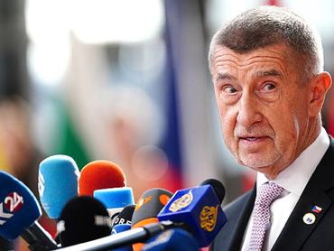 BRUSSELS, BELGIUM - MARCH 19: Andrej Babis, Prime Minister of Czechia speaks to the media prior the European Council summit on March 19, 2026 in Brussels, Belgium. European Union leaders were meeting to discuss the military escalation in the Middle East and its consequences for EU energy prices and energy security, among other topics. (Photo by Pier Marco Tacca/Getty Images)